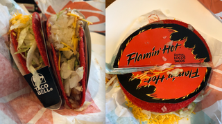 Taco Bell's Flamin' Hot Doritos Locos Tacos Taste as Good as They Look (Not Good)